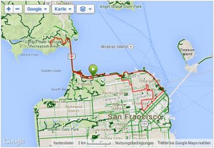 Fahrradtour durch S.F.